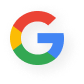 Google icon. android development. you are launched