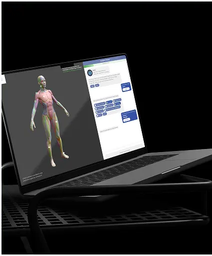 Youmari healthcare app developed for Web Platform. slide.